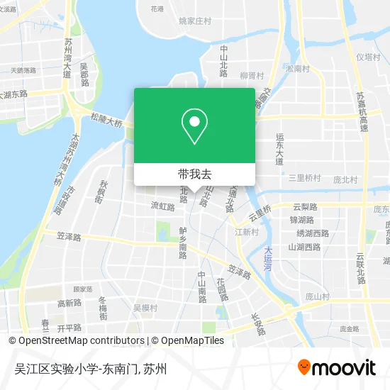 吴江区实验小学-东南门地图