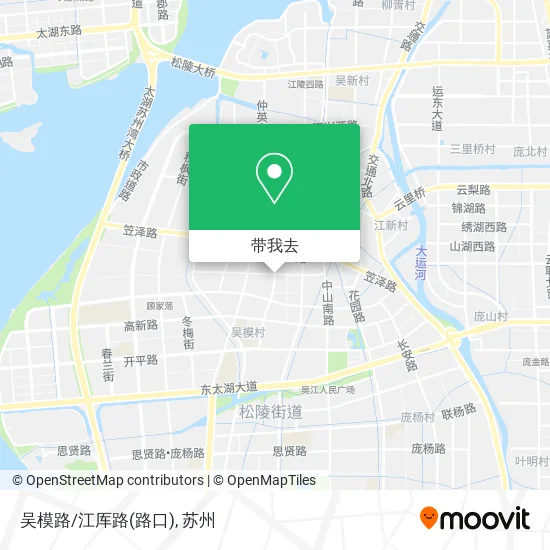 吴模路/江厍路(路口)地图