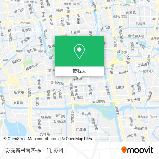 苏苑新村南区-东一门地图