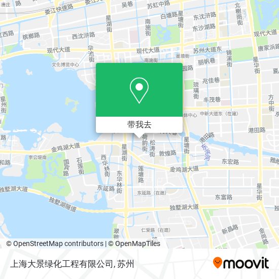 上海大景绿化工程有限公司地图