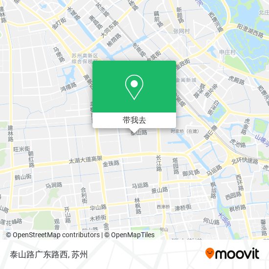 泰山路广东路西地图