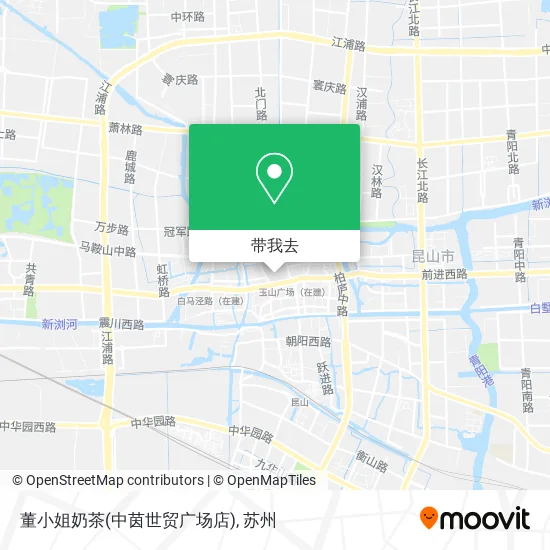 董小姐奶茶(中茵世贸广场店)地图