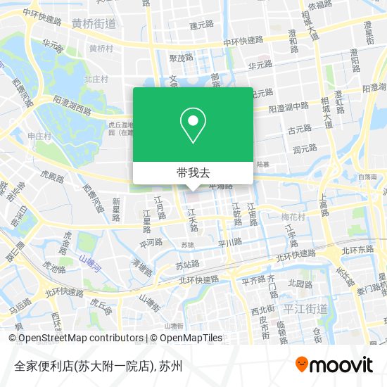 全家便利店(苏大附一院店)地图