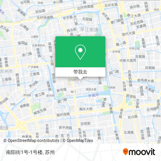 南阳街1号-1号楼地图