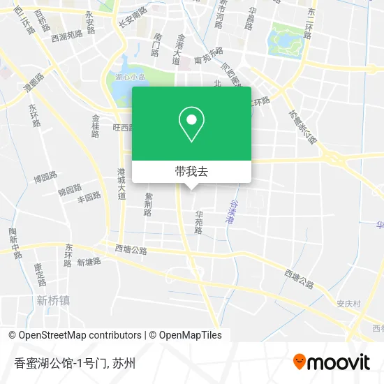 香蜜湖公馆-1号门地图