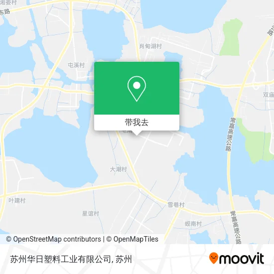 苏州华日塑料工业有限公司地图