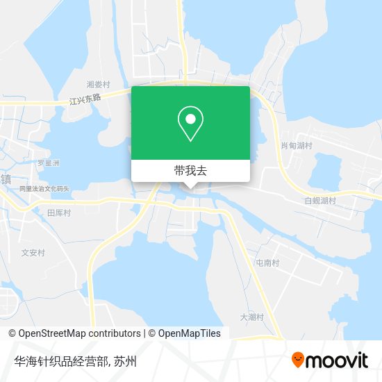 华海针织品经营部地图