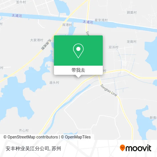 安丰种业吴江分公司地图