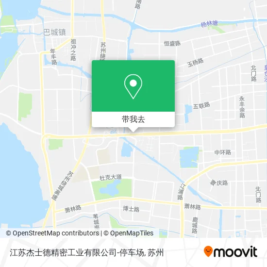 江苏杰士德精密工业有限公司-停车场地图