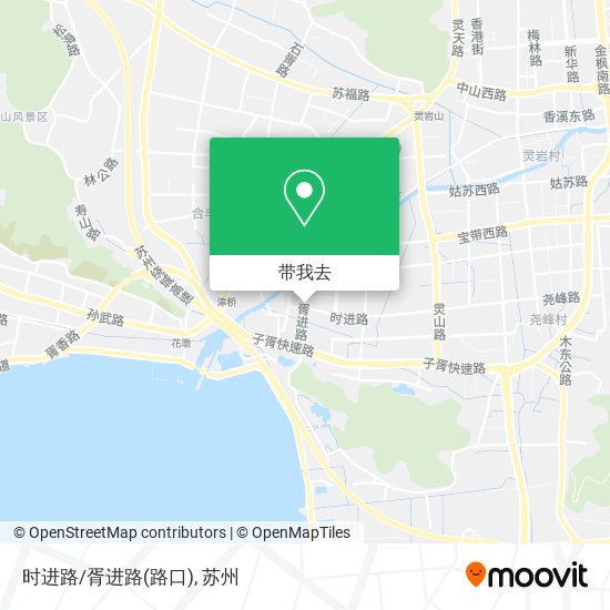 时进路/胥进路(路口)地图