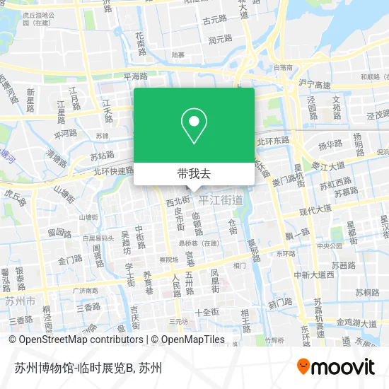 苏州博物馆-临时展览B地图
