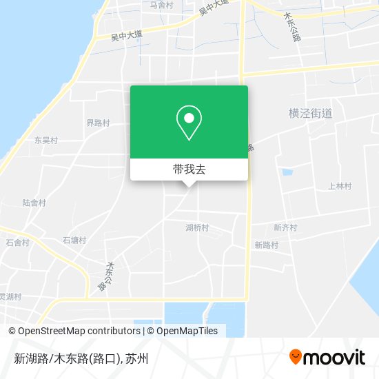 新湖路/木东路(路口)地图