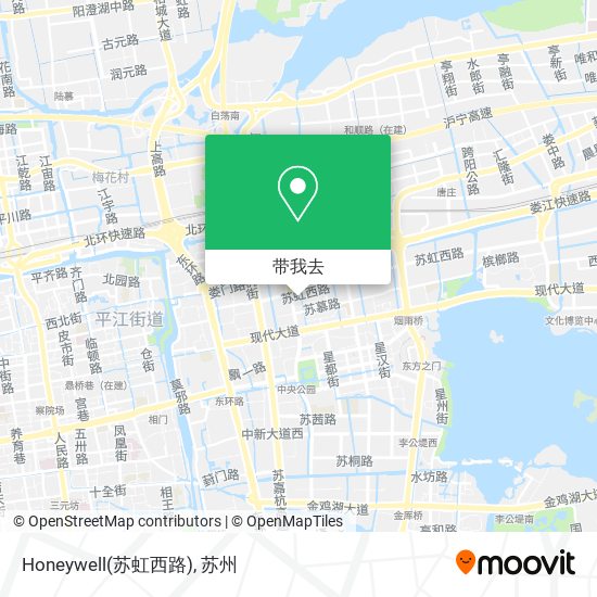 Honeywell(苏虹西路)地图