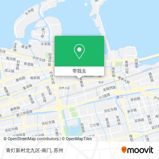 青灯新村北九区-南门地图