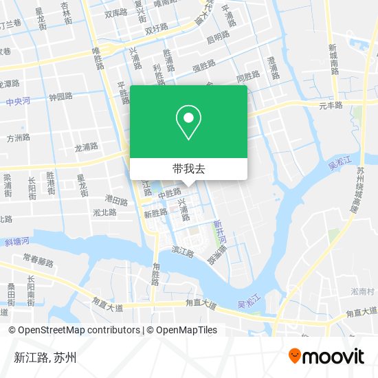 新江路地图