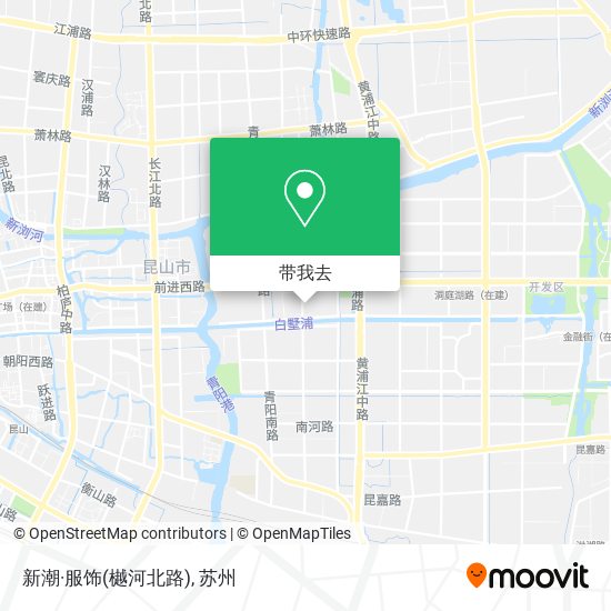 新潮·服饰(樾河北路)地图