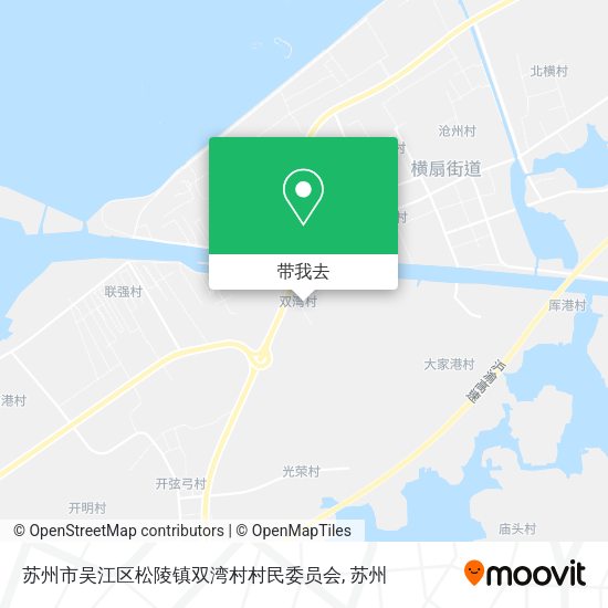 苏州市吴江区松陵镇双湾村村民委员会地图