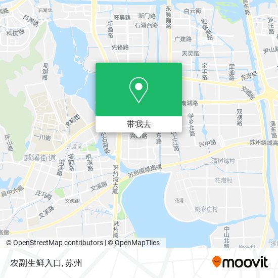 农副生鲜入口地图