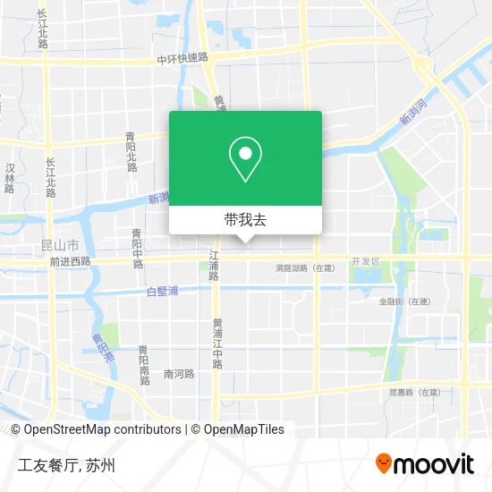 工友餐厅地图