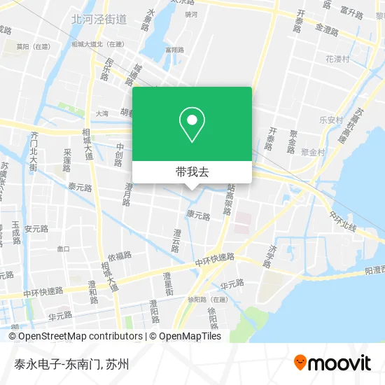 泰永电子-东南门地图