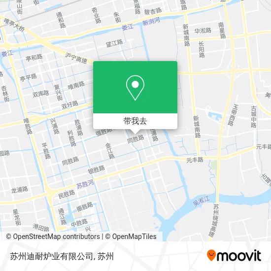苏州迪耐炉业有限公司地图