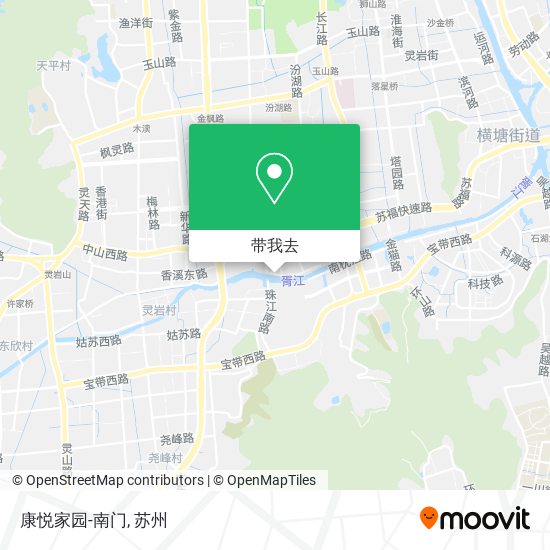 康悦家园-南门地图