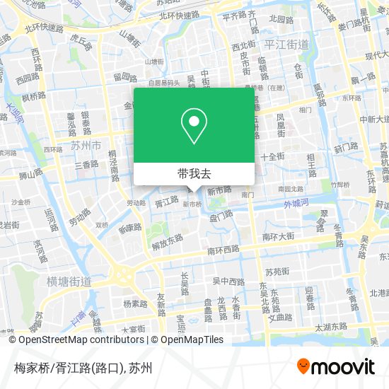 梅家桥/胥江路(路口)地图
