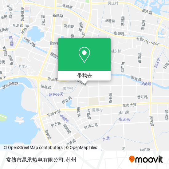 常熟市昆承热电有限公司地图