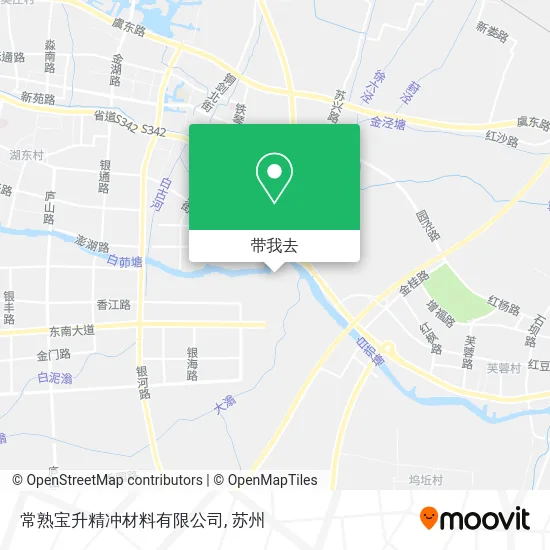 常熟宝升精冲材料有限公司地图