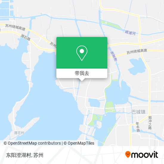 东阳澄湖村地图