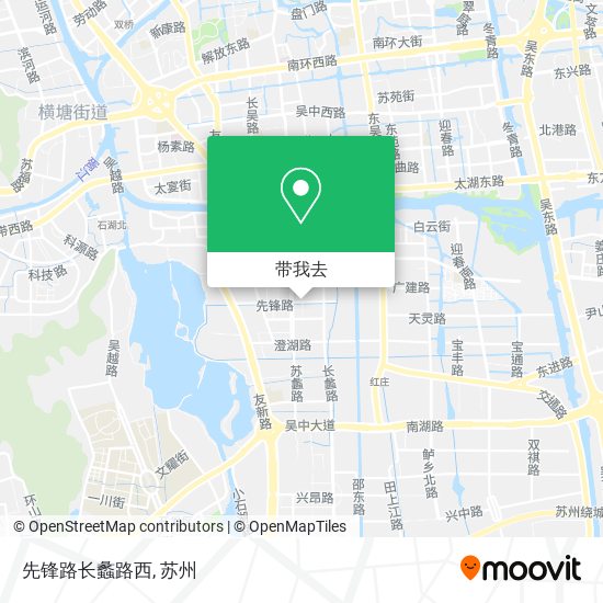 先锋路长蠡路西地图