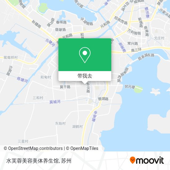 水芙蓉美容美体养生馆地图