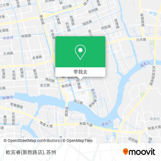 欧宾睿(新胜路店)地图
