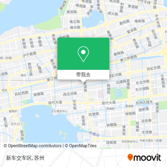 新车交车区地图