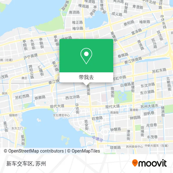 新车交车区地图