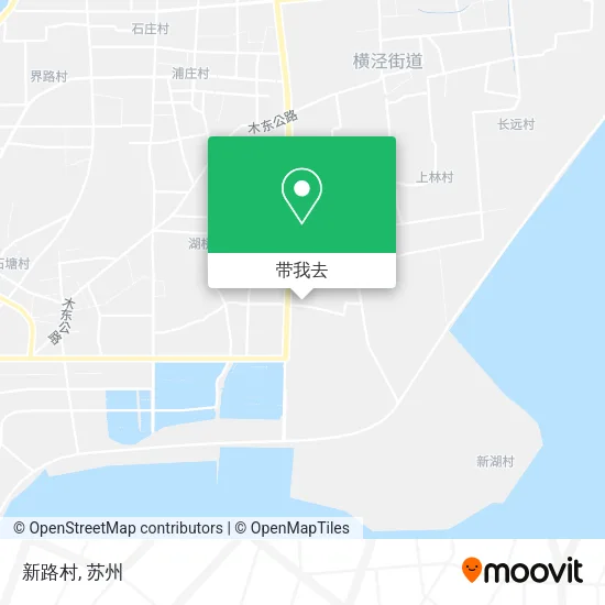 新路村地图