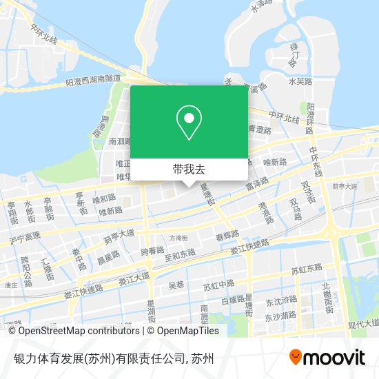 银力体育发展(苏州)有限责任公司地图