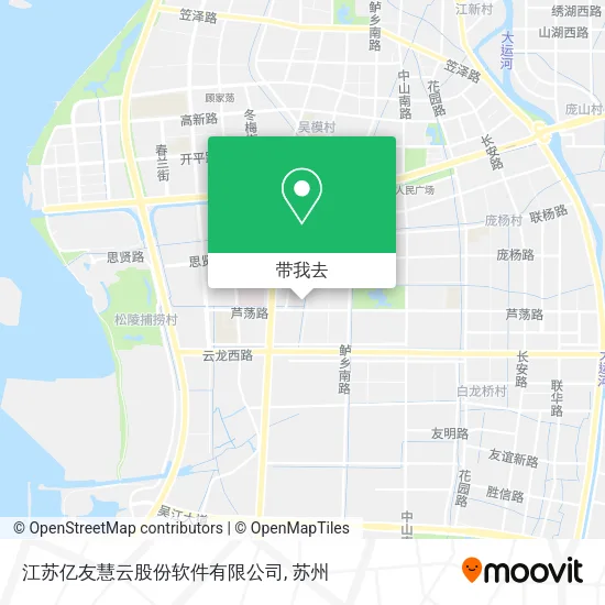 江苏亿友慧云股份软件有限公司地图