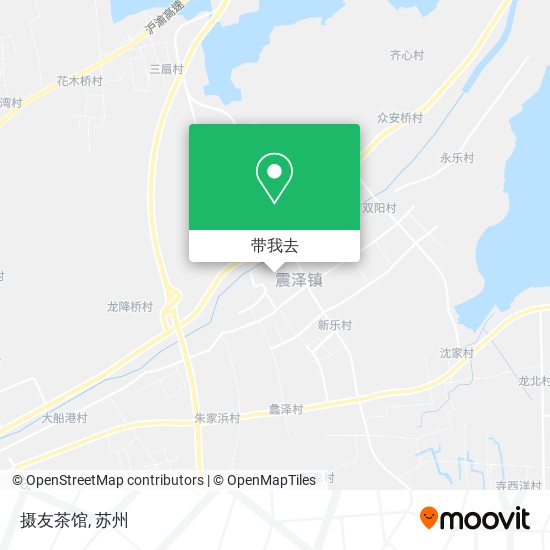 摄友茶馆地图