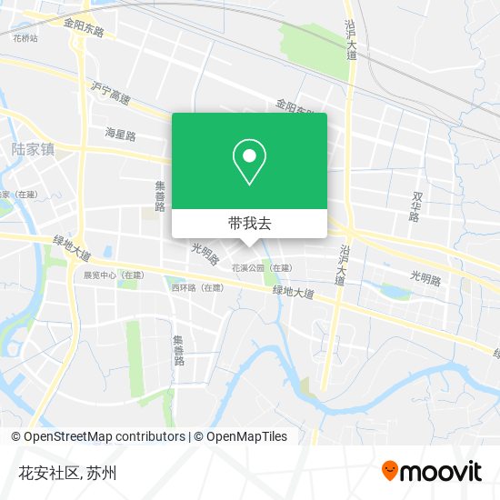 花安社区地图