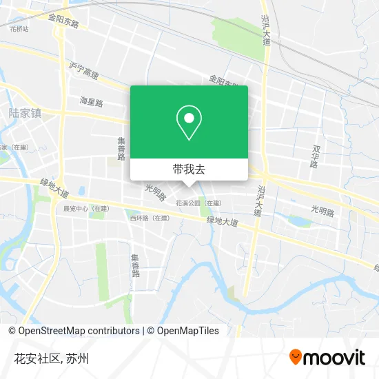 花安社区地图