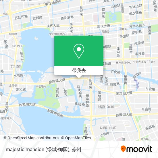 majestic mansion (绿城·御园)地图