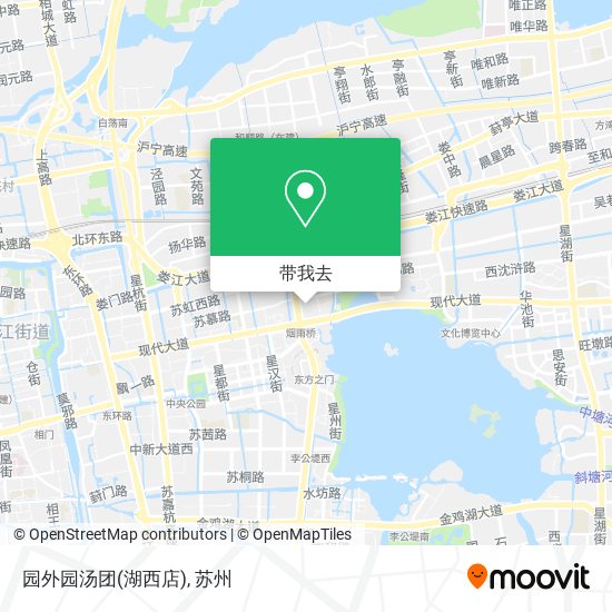 园外园汤团(湖西店)地图