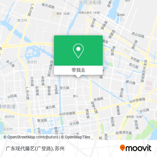 广东现代藤艺(广登路)地图