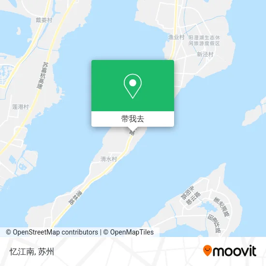 忆江南地图