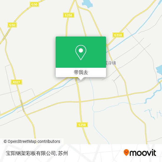 宝阳钢架彩板有限公司地图