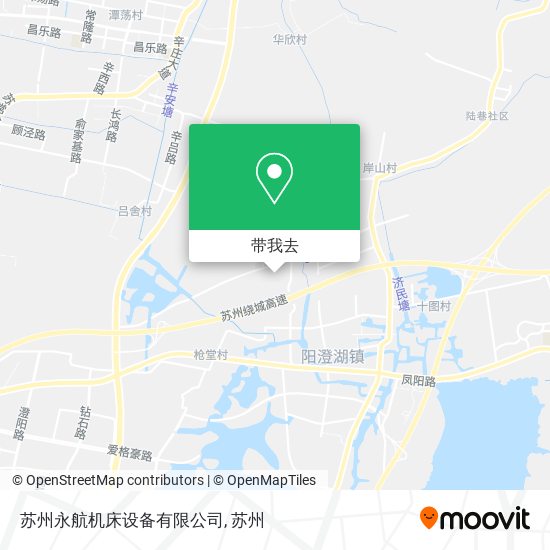 苏州永航机床设备有限公司地图