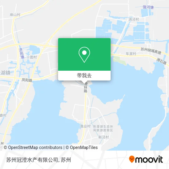 苏州冠澄水产有限公司地图