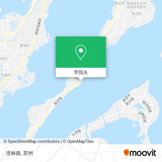 澄林路地图