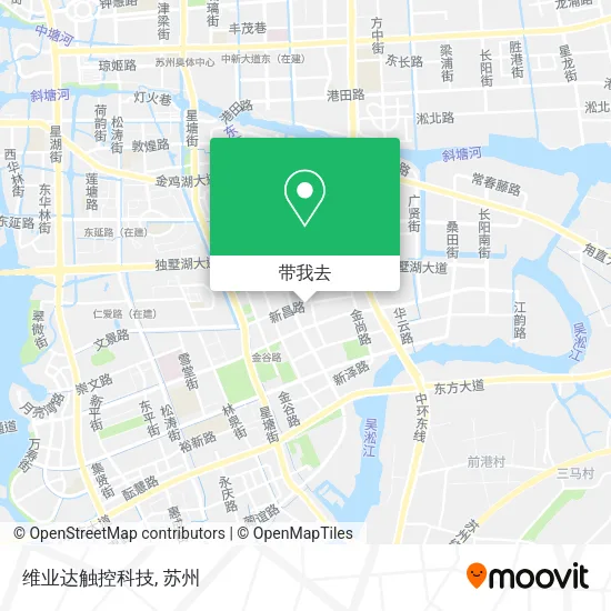 维业达触控科技地图